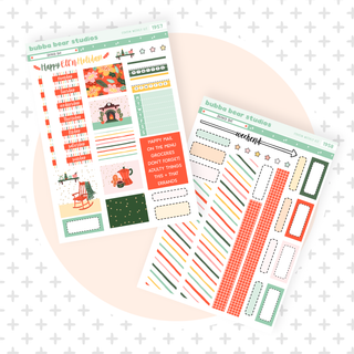 HOBONICHI COUSIN - Decked Out Full Hobonichi Cousin Kit Bubba Bear Studios HOBONICHI COUSIN - Decked Out Stationery