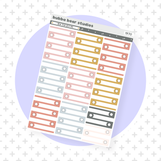 VERTICAL - New Year Best Me VERTICAL Page 6 - Checklists Bubba Bear Studios VERTICAL - New Year Best Me Stationery