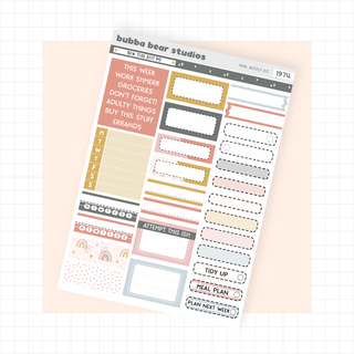 MINI - New Year Best Me Page 2 - Boxes and Headers Bubba Bear Studios MINI - New Year Best Me Stationery