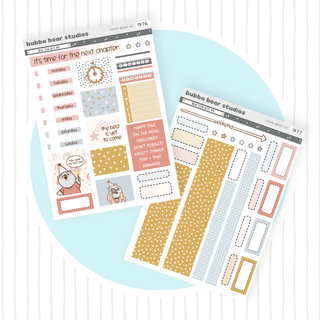 HOBONICHI COUSIN - New Year Best Me Full Hobonichi Cousin Kit Bubba Bear Studios HOBONICHI COUSIN - New Year Best Me Stationery