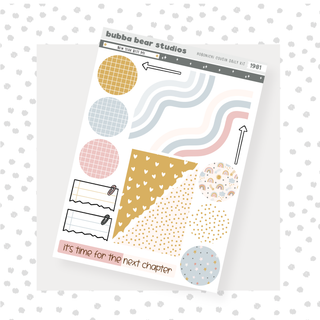 Hobonichi Cousin DAILY - New Year Best Me Page 4 - Extras Bubba Bear Studios Hobonichi Cousin DAILY - New Year Best Me Stationery