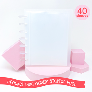 1-Pocket Sticker Storage Disc Album Starter Pack 40 Sleeves Bubba Bear Studios 1-Pocket Sticker Storage Disc Album Starter Pack photo album