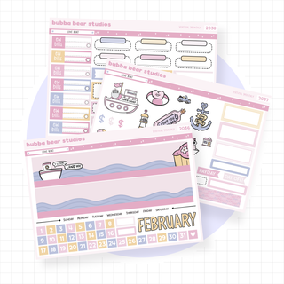 2023 - Vertical Monthly - New Format February Bubba Bear Studios 2023 - Vertical Monthly - New Format