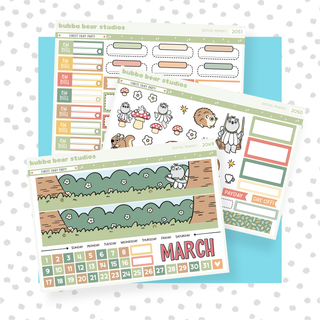 2023 - Vertical Monthly - New Format March Bubba Bear Studios 2023 - Vertical Monthly - New Format