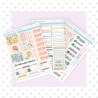 MINI - The Earth Laughs In Flowers Full Mini Kit Bubba Bear Studios MINI - The Earth Laughs In Flowers Stationery