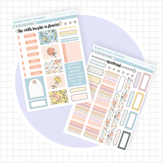 HOBONICHI COUSIN - The Earth Laughs In Flowers Full Hobonichi Cousin Kit Bubba Bear Studios HOBONICHI COUSIN - The Earth Laughs In Flowers Stationery