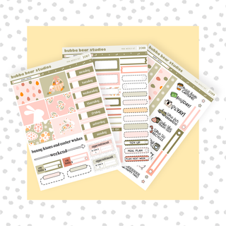 MINI - Hoppy Easter Full Mini Kit Bubba Bear Studios MINI - Hoppy Easter Stationery