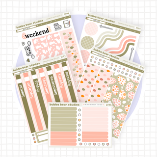 Hobonichi Cousin DAILY - Hoppy Easter Bubba Bear Studios Hobonichi Cousin DAILY - Hoppy Easter Stationery