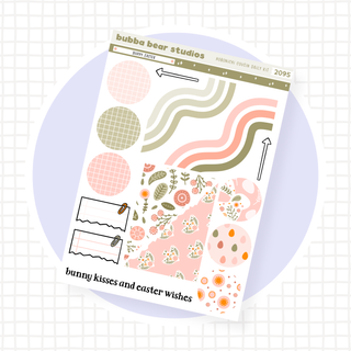 Hobonichi Cousin DAILY - Hoppy Easter Page 4 - Extras Bubba Bear Studios Hobonichi Cousin DAILY - Hoppy Easter Stationery