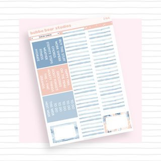 VERTICAL - Seaside Sunrise VERTICAL Page 5 - Washi and Headers Bubba Bear Studios VERTICAL - Seaside Sunrise Stickers