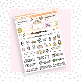 VERTICAL - Sunkissed VERTICAL Page 3 - Icons Bubba Bear Studios VERTICAL - Sunkissed Stickers