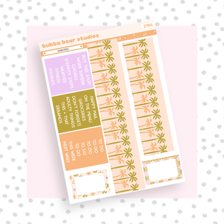 VERTICAL - Sunkissed VERTICAL Page 5 - Washi and Headers Bubba Bear Studios VERTICAL - Sunkissed Stickers