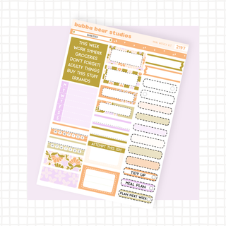 MINI - Sunkissed Page 2 - Boxes and Headers Bubba Bear Studios MINI - Sunkissed Stickers