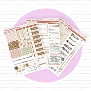 MINI - Spread Your Wings Full Mini Kit Bubba Bear Studios MINI - Spread Your Wings Stickers