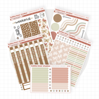 Hobonichi Cousin DAILY - Spread Your Wings Bubba Bear Studios Hobonichi Cousin DAILY - Spread Your Wings Stickers