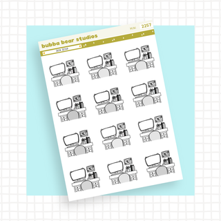 Desk Setup Mini Minimal Bubba Bear Studios Desk Setup Stationery