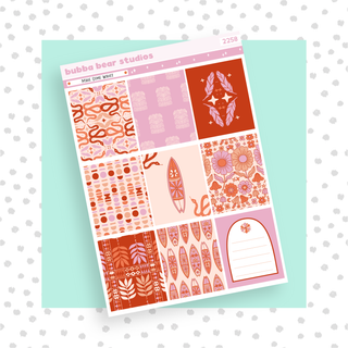 VERTICAL - Make Some Waves VERTICAL Page 1 - Full Boxes Bubba Bear Studios VERTICAL - Make Some Waves Stickers