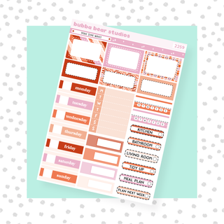 VERTICAL - Make Some Waves VERTICAL Page 2 - Date Covers and Boxes Bubba Bear Studios VERTICAL - Make Some Waves Stickers