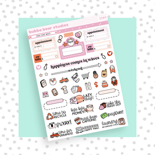 VERTICAL - Make Some Waves VERTICAL Page 3 - Icons Bubba Bear Studios VERTICAL - Make Some Waves Stickers