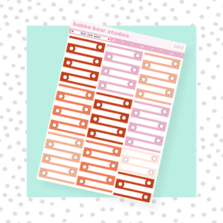 VERTICAL - Make Some Waves VERTICAL Page 6 - Checklists Bubba Bear Studios VERTICAL - Make Some Waves Stickers