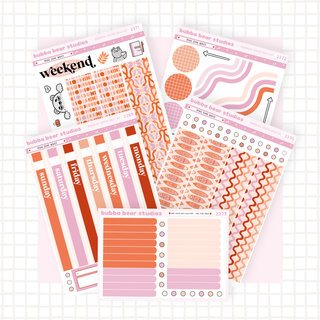 Hobonichi Cousin DAILY - Make Some Waves Bubba Bear Studios Hobonichi Cousin DAILY - Make Some Waves Stickers