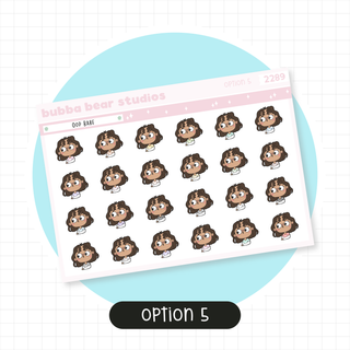 Oop Babe Option 5 Bubba Bear Studios Oop Babe Stickers