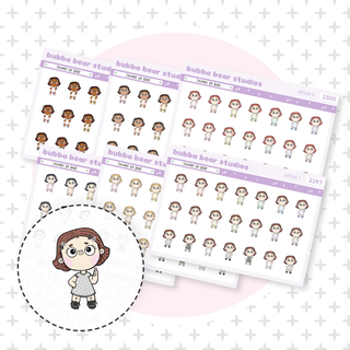 Thumbs Up Babe Bubba Bear Studios Thumbs Up Babe Stickers