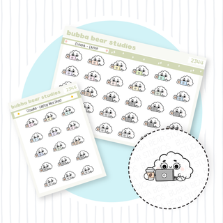 Cloudia - Laptop Buy Both Sizes (Set of 2) Bubba Bear Studios Cloudia - Laptop Stickers
